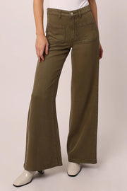Dear John's Cooper High Rise Pant in Cypress