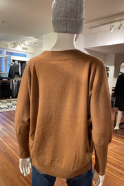 Oversized Cashmere V-Neck Sweater in 2 colours