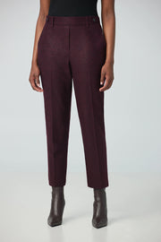 Straight Leg Pant in Black Berry Mix