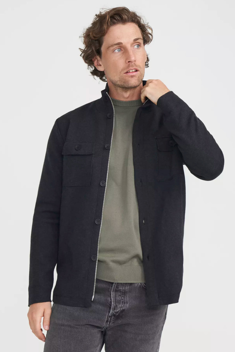 Edwin Windproof Shirt Jacket in 3 Colours chrisjameskingston