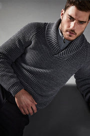 Horst Shawl Collar Sweater in 2 Colours