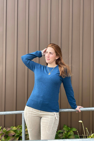 Marble Crew Neck Sweater in 4 Colors