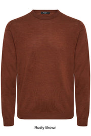 Margrate Merino Crewneck Sweater in Seasonal Colours