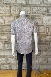 Short Sleeve Modango Sport Shirt in Black