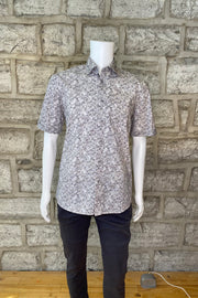 Short Sleeve Modango Sport Shirt in Black