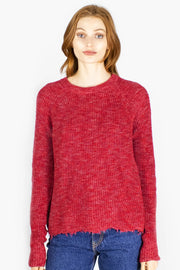 Cotton Distressed Scallop Shaker