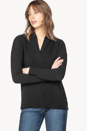 Deep V Neck Tunic in 2 Colors