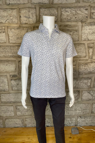 Short Sleeve Iconic Print Polo Shirt in 5 Colours