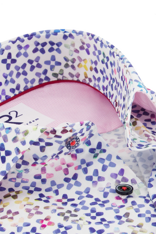 Cup Print Long Sleeve Shirt