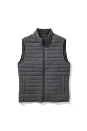 Gallagher Reversible Vest in Charcoal