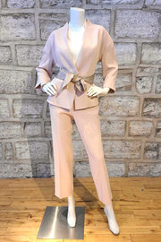 Kimono-Style Soft Jacket Pink