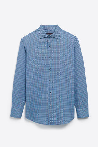 Bugatchi Ooh Cotton Long Sleeve Casual Shirt