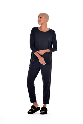 Rachel Long-Sleeved Jersey Top Three Colours