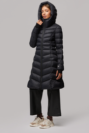 Soia & Kyo Lita Fit and Flare Lightweight Down Coat