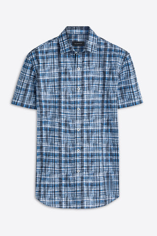 Short Sleeve Woven Casual Shirt in 2 Fits