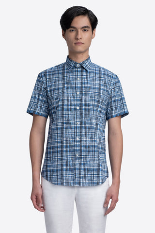 Short Sleeve Woven Casual Shirt in 2 Fits