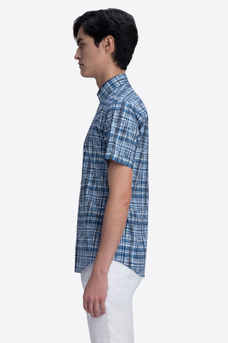 Short Sleeve Woven Casual Shirt in 2 Fits