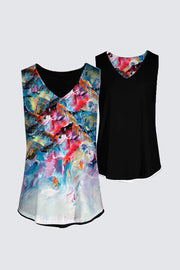 The Kaplan Tank Top Montagne d'émotions Print