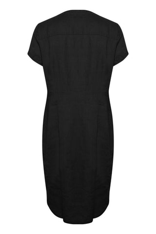 Aminass Linen Dress Four Colours