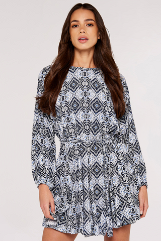 Apricot | Mini Wrap Dress