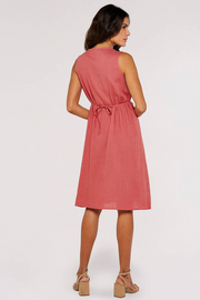 Mid Length Dress in Pink
