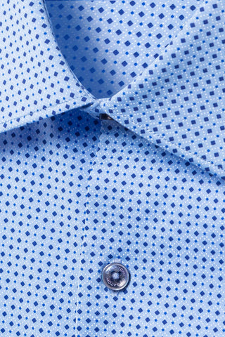 Bugatchi Long-Sleeved Casual Knit Shirt