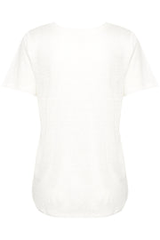 Listas Short-Sleeved Linen T-Shirt Three Colours