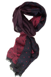 Cotton-Blend Scarf Two Colours