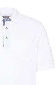 Short Sleeve Knit Pocket Polo Shirt in 2 Colours