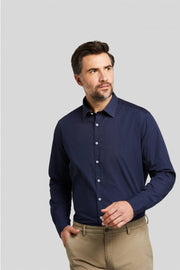 Long Sleeve Print Kent Shirt