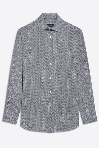 Oooh Cotton Squiggle Print Shirt