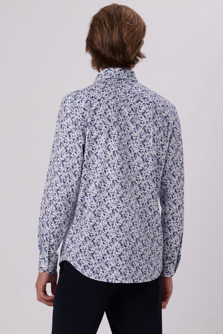 Abstract Print Long Sleeve Shirt