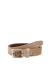 Bugatti Belt in Taupe