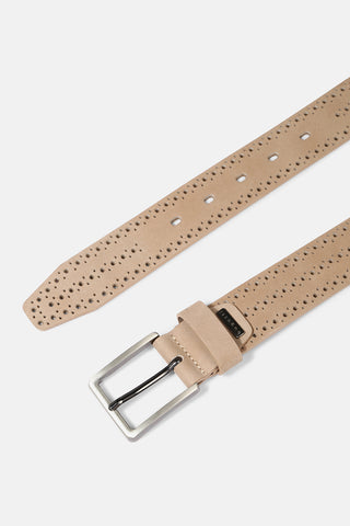 Bugatti Belt in Taupe