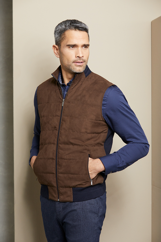 Bugatti Suede Vest