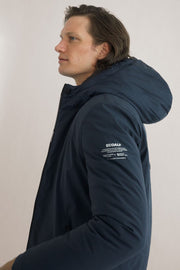 Ecoalf Cartesalf Navy Hooded Bomber