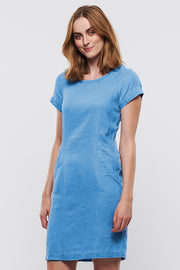 Aundreas Short-Sleeved Linen Dress Four Colours