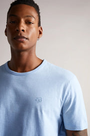 Linver Short Sleeve T-Shirt in Sky Blue