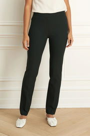 Colette Slim-Leg Dress Pants Black
