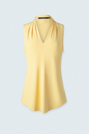 Matte Jersey Sleeveless V-neck Top in 6 colours