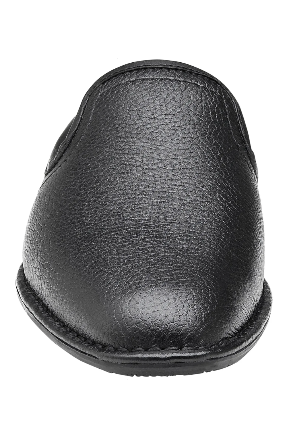 NEW JOHNSTON & MURPHY men\'s ryan leather slipper in black Ryan Slipper in 2 Colours – chrisjameskingston main image 2