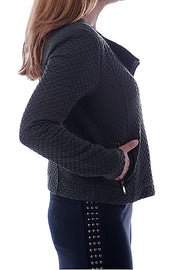Quilted Soft Jacket Black