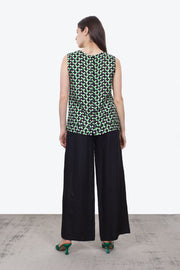 Panteon Tank in Emerald Print