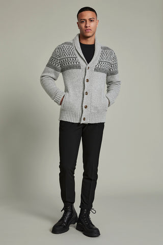 Mashawl Heritage Shawl Collar Sweater