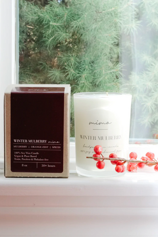 Winter Mulberry Scented Candle