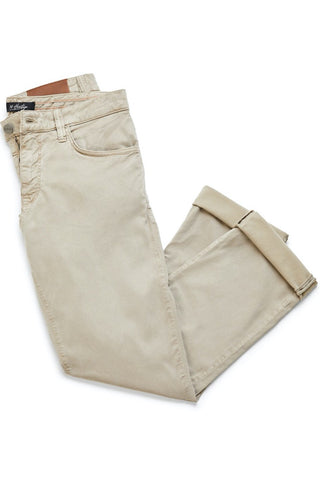 Courage Straight-Legged Jeans Mushroom Twill