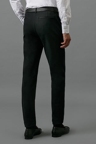 Performance Knit Trouser in Black