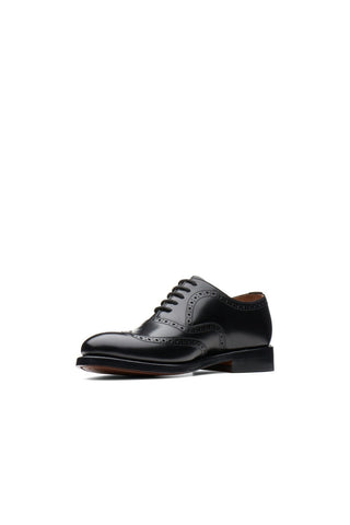 The Rhodes Brogue Black