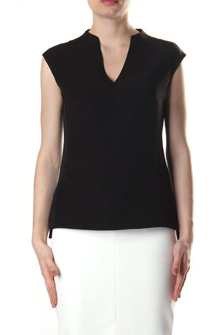 Paysy High Neck Top in Black