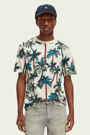 Palm Tree Print T-shirt